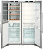 Холодильник Liebherr SBSes 7165 нержавеющая сталь