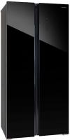 Холодильник HIBERG RFS-480D NFGB черный