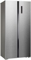 Холодильник HIBERG RFS-450D NFXQ нержавеющая сталь