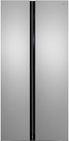Холодильник Ginzzu NFK-462 нержавеющая сталь