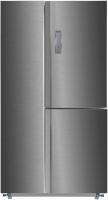 Холодильник Ginzzu NFK-640 нержавеющая сталь