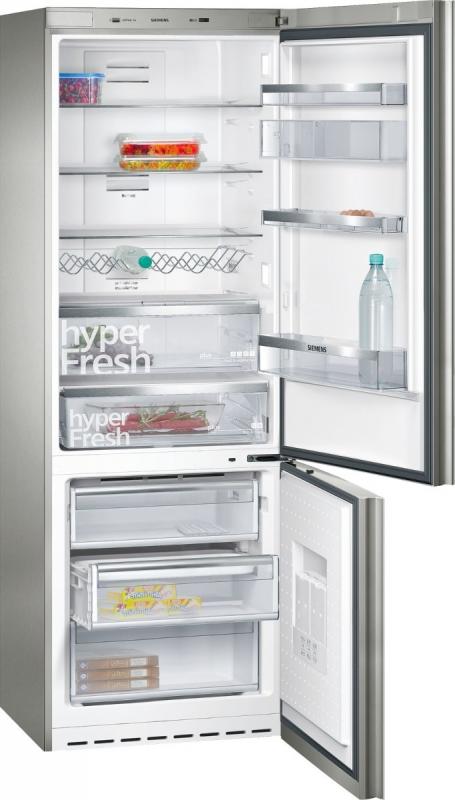 Холодильник Siemens KG49NSB21R черный